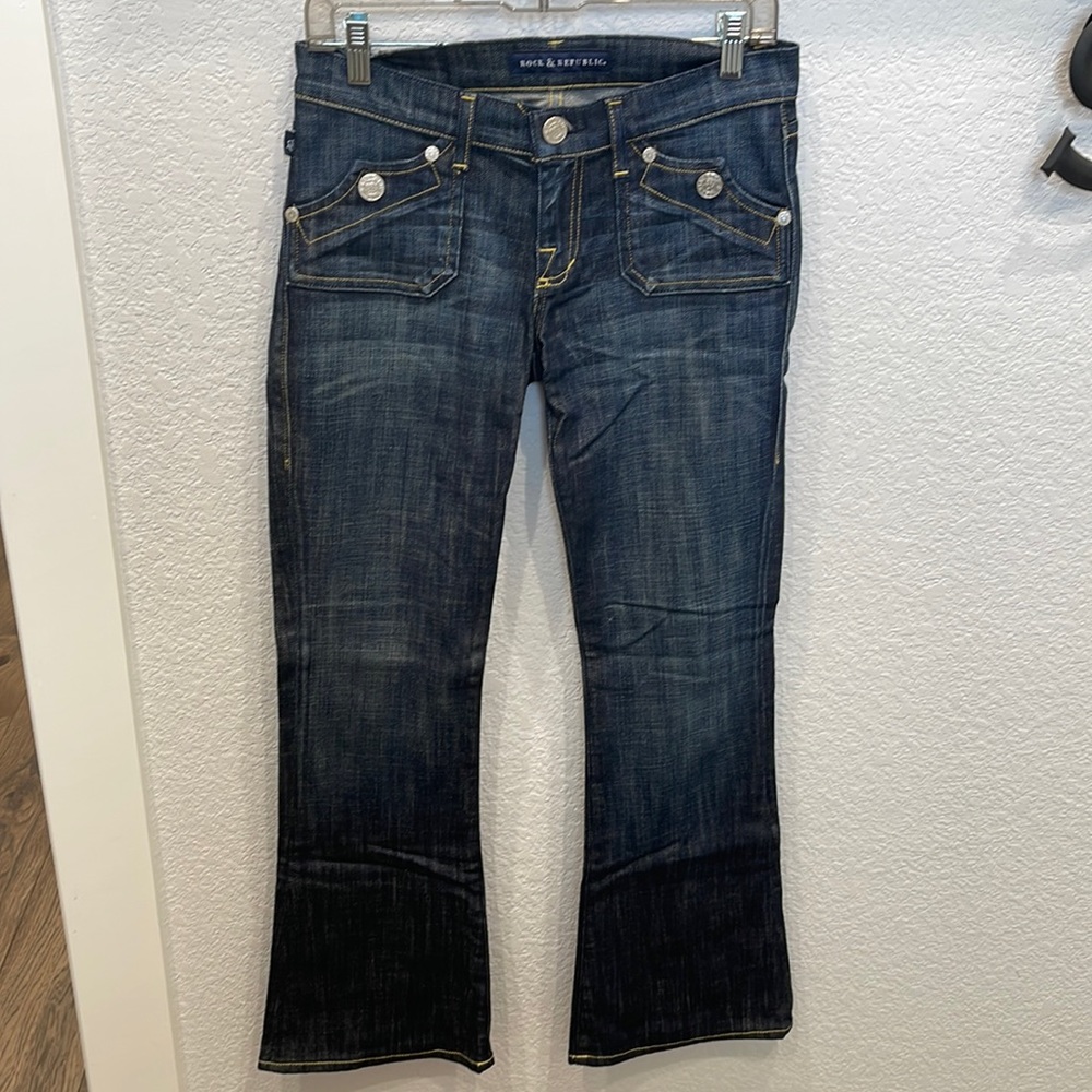 Rock & Republic Scorpion Jeans 27/29 1/2
